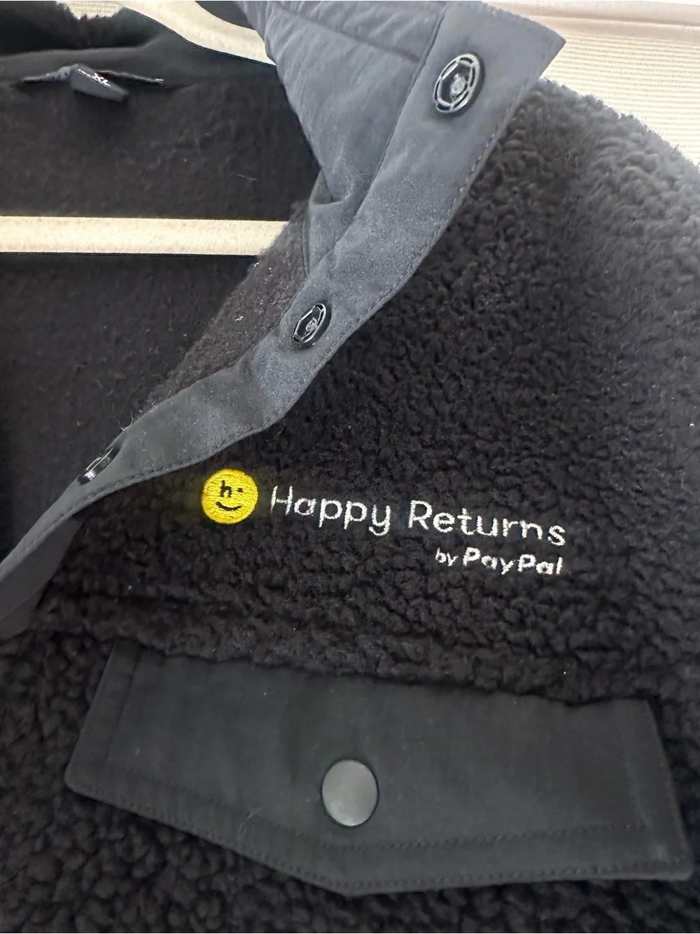Port Authority Black Sherpa Zip-Up Pullover
